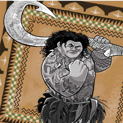 Disney Moana Maui Portrait Wii Remote Controller Skin